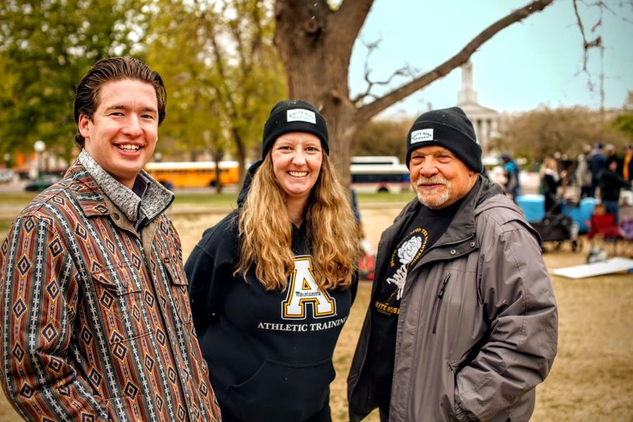 Rebecca Winegar at the Colorado March for Life in Denver, April 2026